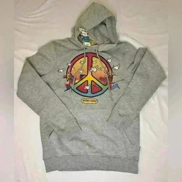 Wrangler Tops - NWT Wrangler Peter Max Special Edition Hoodie Woodstock 70’s  Vintage Galaxy Art
